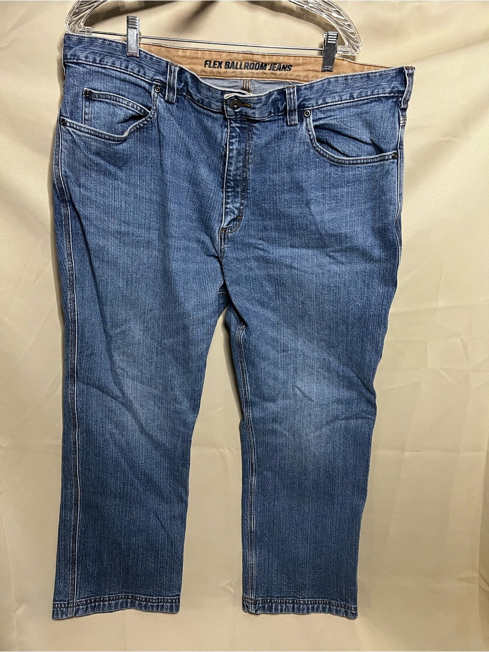 Duluth Trading Co Indigo Blue Relaxed-Fit Flex Jeans